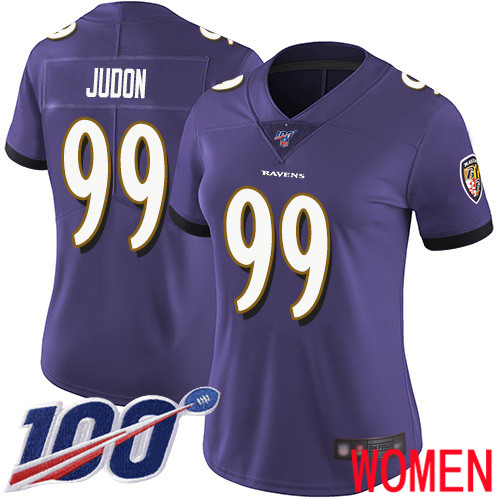 Baltimore Ravens Limited Purple Women Matt Judon Home Jersey NFL Football #99 100th Season Vapor Untouchable->baltimore ravens->NFL Jersey